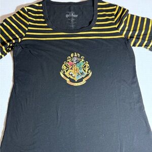 Harry Potter Black and Yellow Short Sleeve Tee